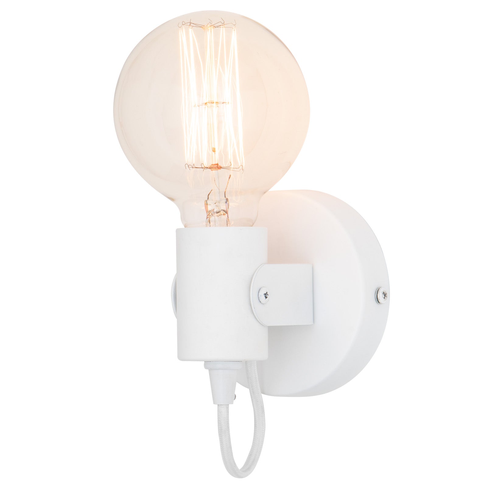 Darcy White Wall Lamp – Verve Lighting