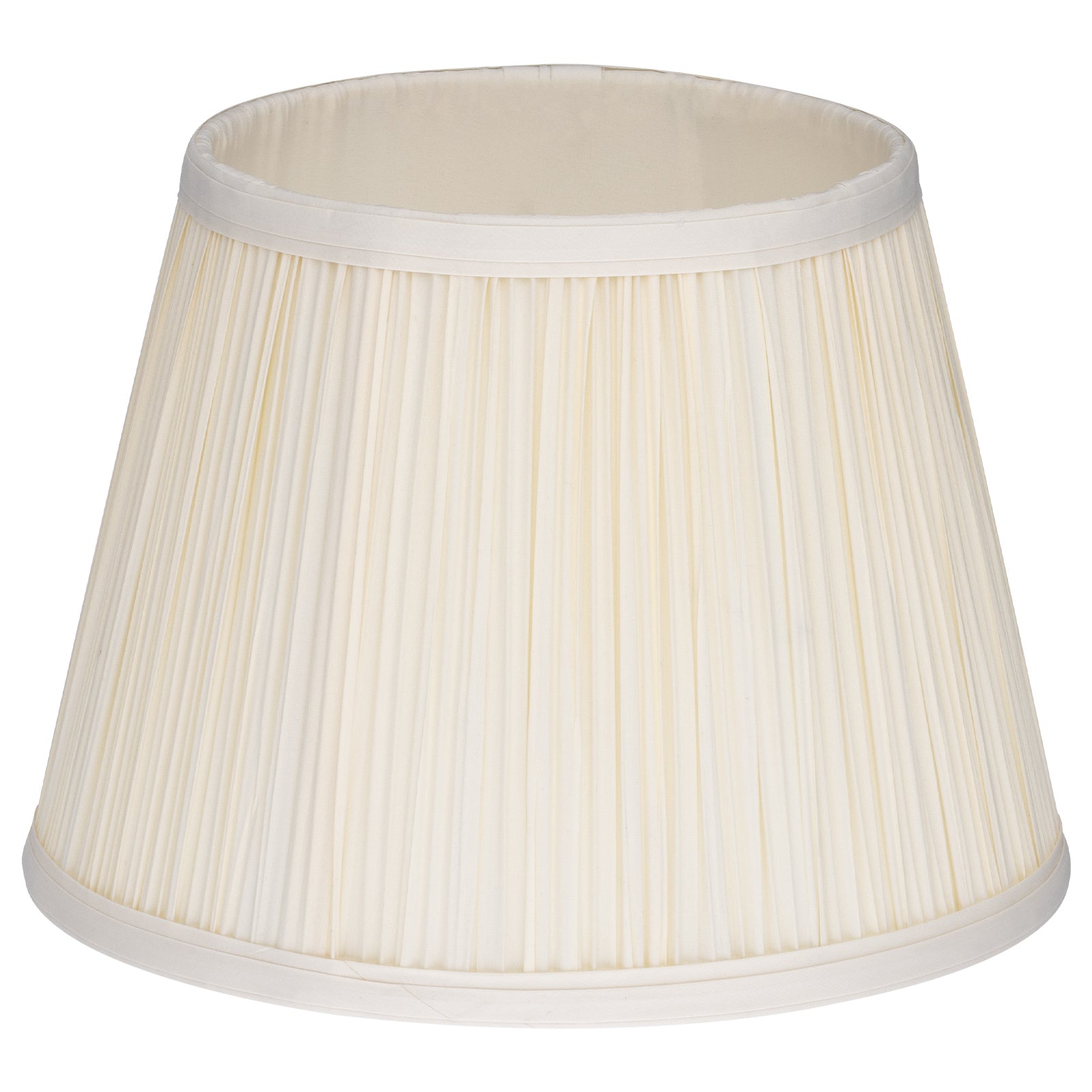 Chanelle Cream 25cm Pleated Shade – Verve Lighting