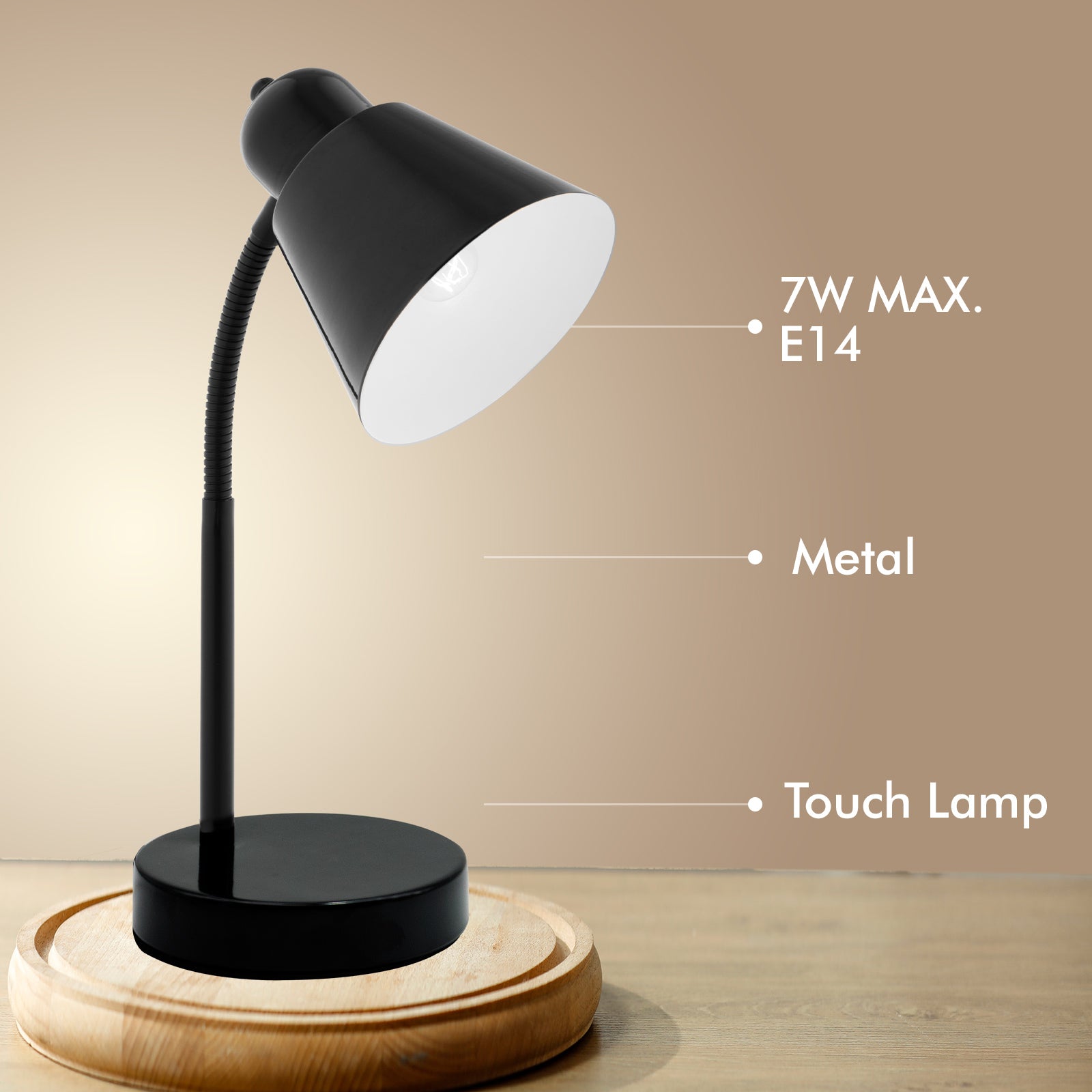 Axel Touch Desk Lamp – Verve Lighting